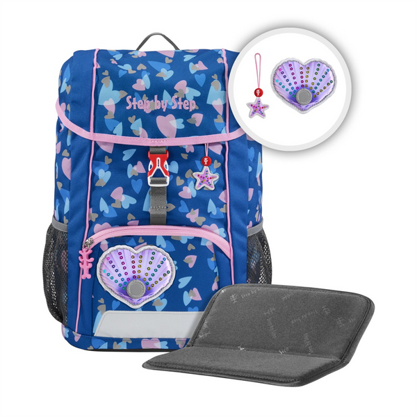 Dětský batoh Step by Step KID REFLECT, Sealshell Pearl