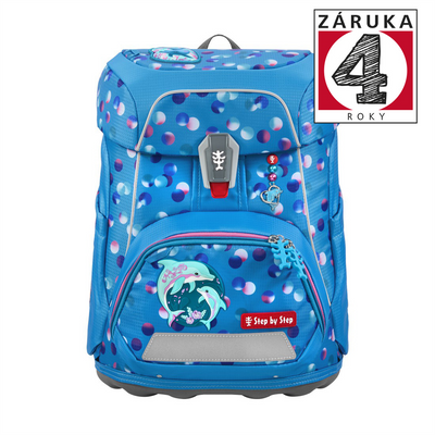 Školní aktovka Step by Step FIT, Dolphin Finja, AGR certifikát
