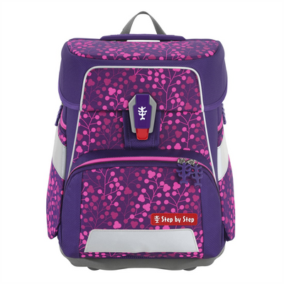 Školní aktovka Step by Step SPACE SHINE, Butterfly Night Ina - 5 dílný set, AGR certifikát