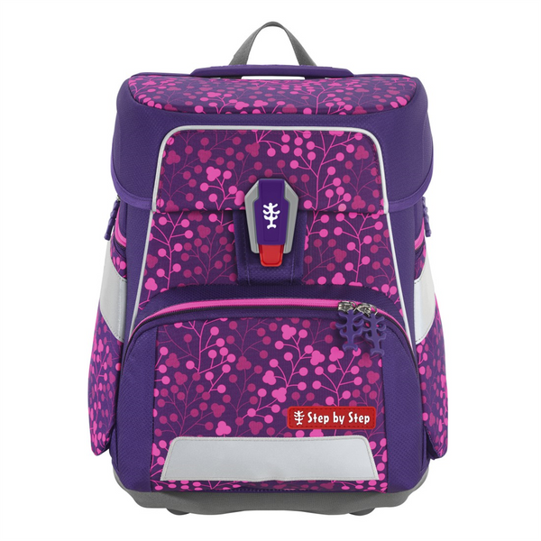 Školní aktovka Step by Step SPACE SHINE, Butterfly Night Ina - 5 dílný set, AGR certifikát