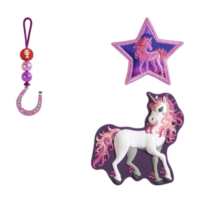 Doplňková sada obrázků MAGIC MAGS, Pretty Unicorn Nuala, pro aktovky a batohy Step by Step