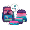 Školní aktovka Step by Step CLOUD OCEAN, Dolphin Lana - 5 dílný set, AGR certifikát