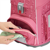 Školní aktovka Step by Step BASIS, Pink Bubbles - 4 dílný set, AGR certifikát