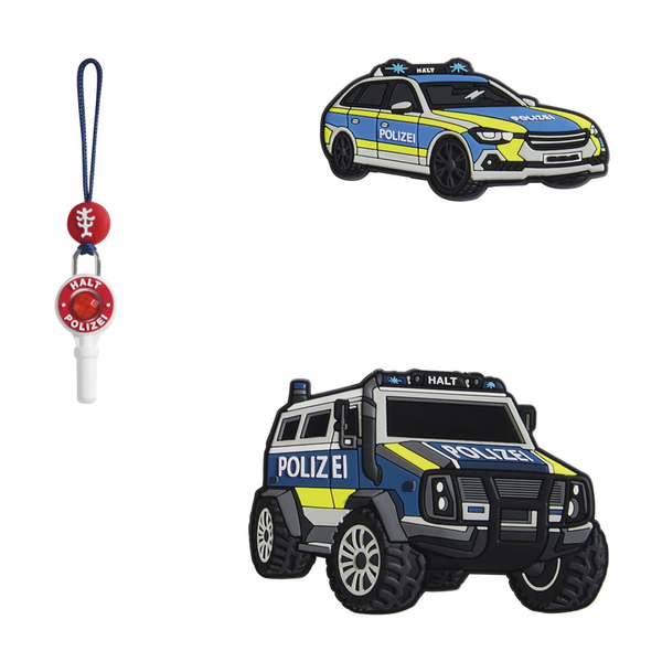 Doplňková sada obrázků MAGIC MAGS, Police Truck Charly, pro aktovky a batohy Step by Step