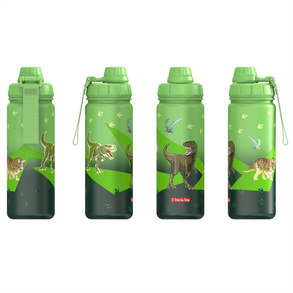 Izolovaná láhev na pití z nerezové oceli Step by Step 0,5 l, Dino