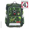 Školní aktovka Step by Step SPACE SHINE, Dino Night Tyro - 5 dílný set, AGR certifikát