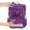 Školní aktovka Step by Step SPACE SHINE, Butterfly Night Ina - 5 dílný set, AGR certifikát